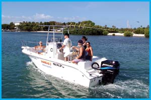 22 Boat Rental in Key West, Florida